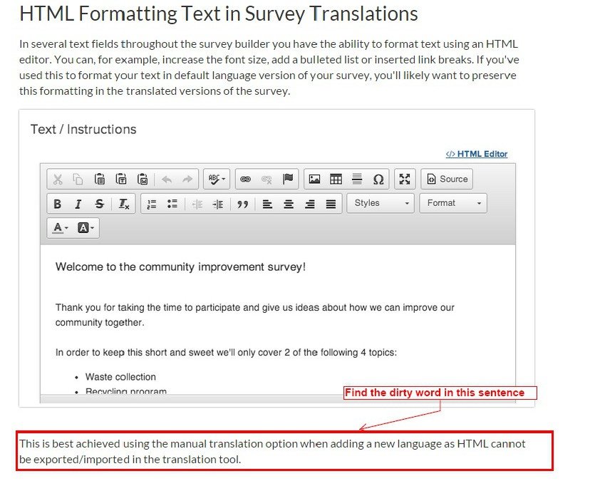 Survey Translation… what you should know when working with a Survey platform