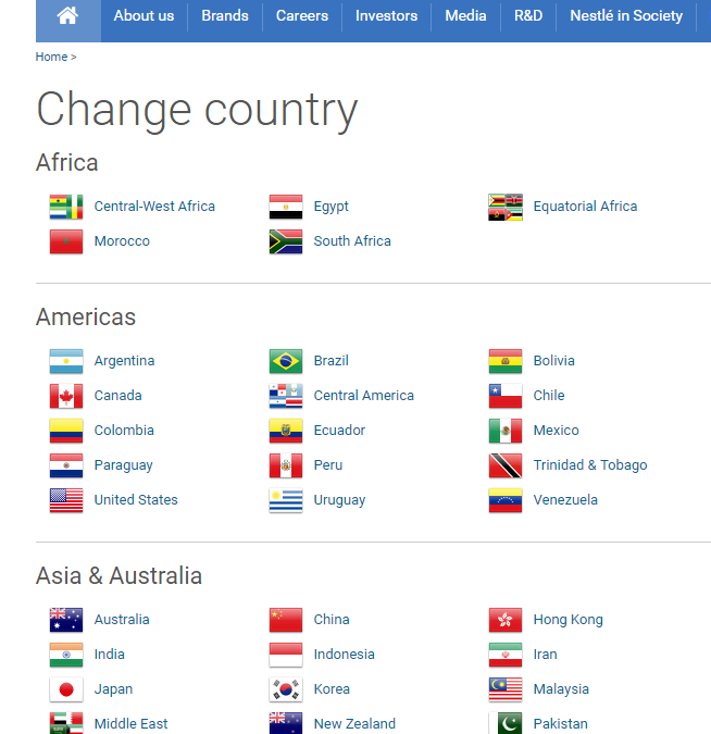 Website localization – Tips and Peeves