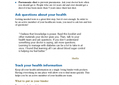 Image of Actionable Information in Health Literacy