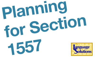 Section 1557: Develop a Language Access Plan