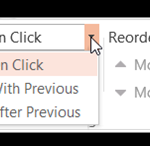 Animations pane of PowerPoint to be accessed with translation of audio scripts
