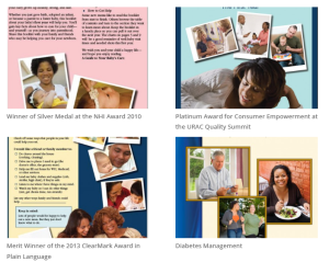 Health ltieracy and translation award winners. Examples of books written by LSI